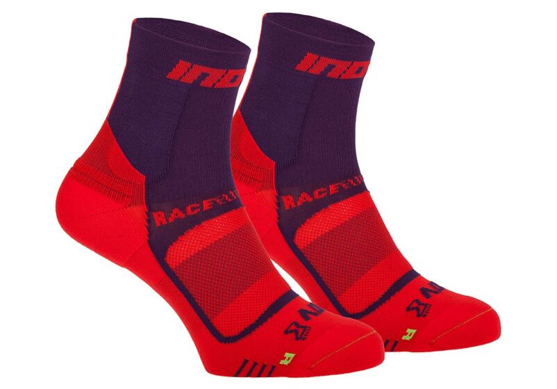 Inov-8 Race Elite Pro (Twin Pack) Women's Socks Purple/Red UK 571932POC